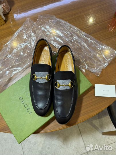 Кожаные туфли Gucci