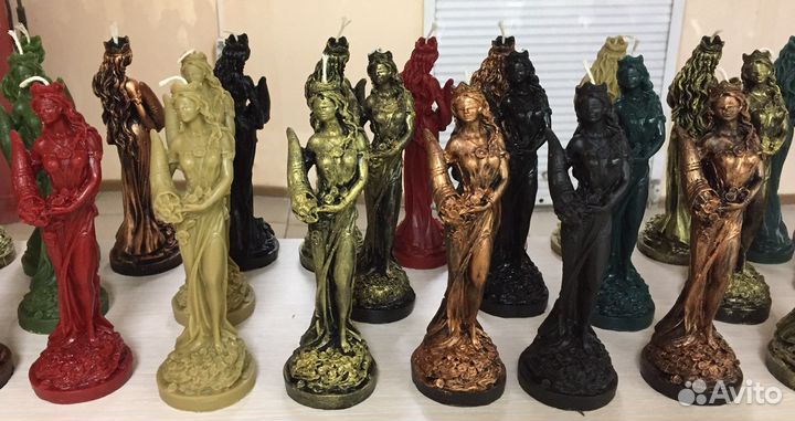 Свеча восковая Богиня Фортуна