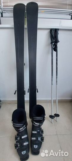 Горные детские лыжи комплект 110 бронь до 22 сент