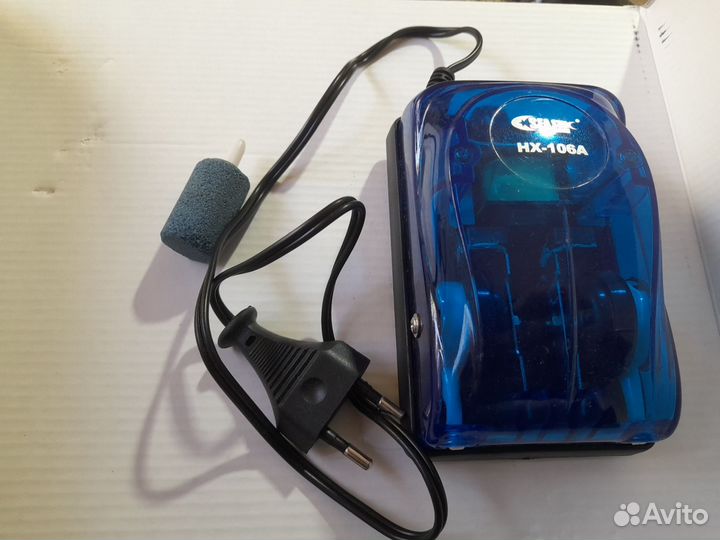 Компрессор для аквариума и ракушки