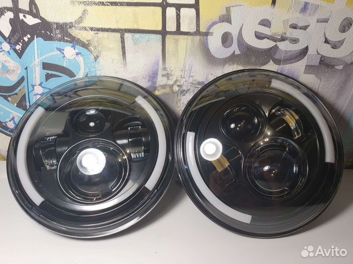 Фары светодиодные Нива, УАЗ