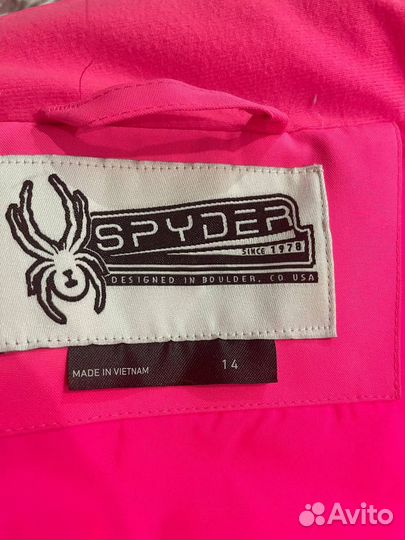 Куртка утепленная Spyder girls atlas synthetic