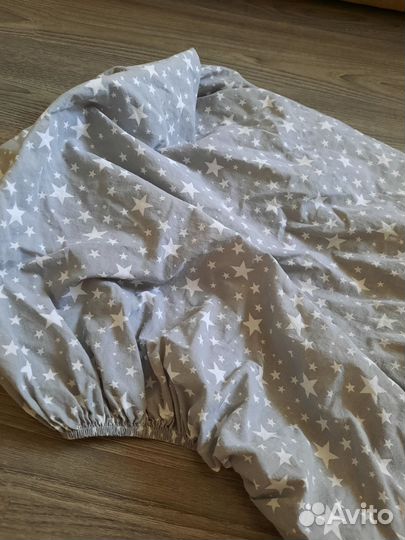 Детская простынь на резинке