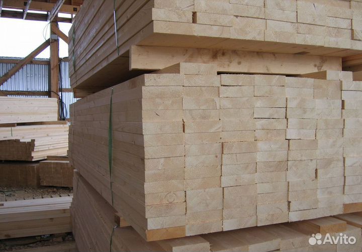 Доска сухая строганная хвоя К