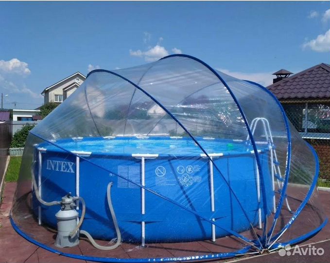 Купол для бассейна. Тент для бассейна