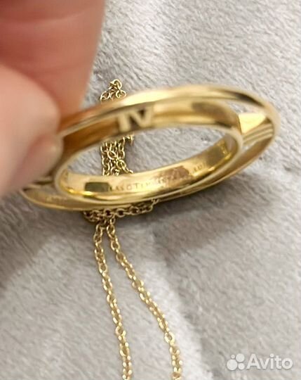 Подвеска Tiffany Atlas золота 750 пробы оригинал