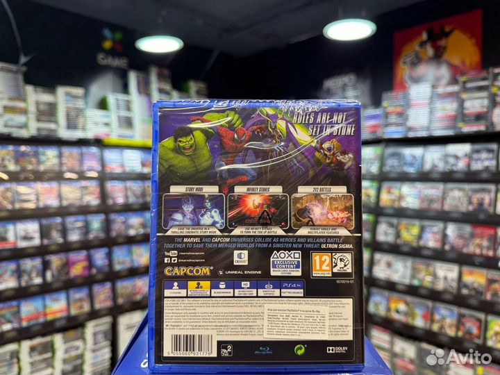 Игры для PS4: Marvel vs Capcom: Infinite
