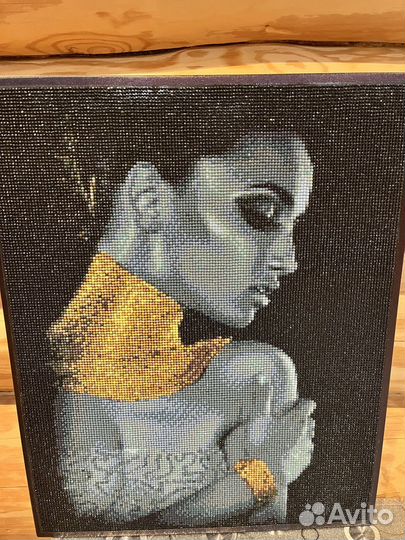 Алмазная мозаика 40 на 50 готовая