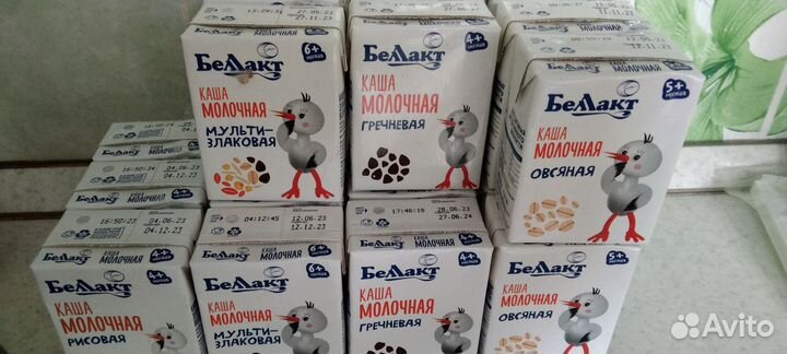 Кашка молочная Беллакт 200гр каша жидкая