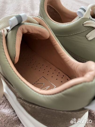 Женские кожаные кроссовки mosso shoes