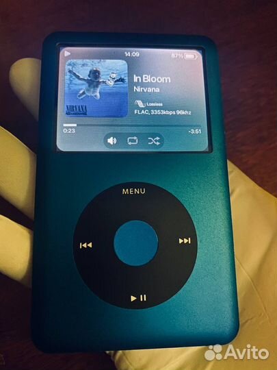 iPod classic 7th gen 256GB SSD Nirvana Edition