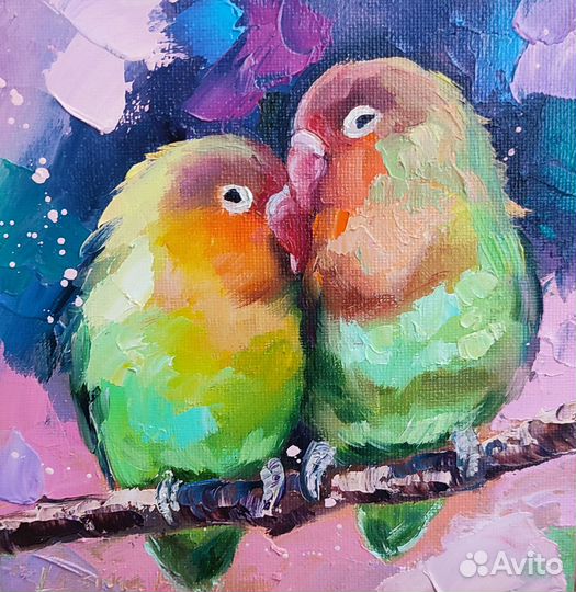 Маленькая картина маслом 