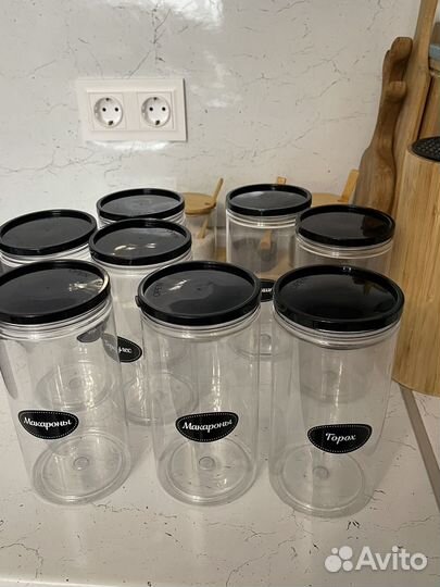 Банки для сыпучих продуктов