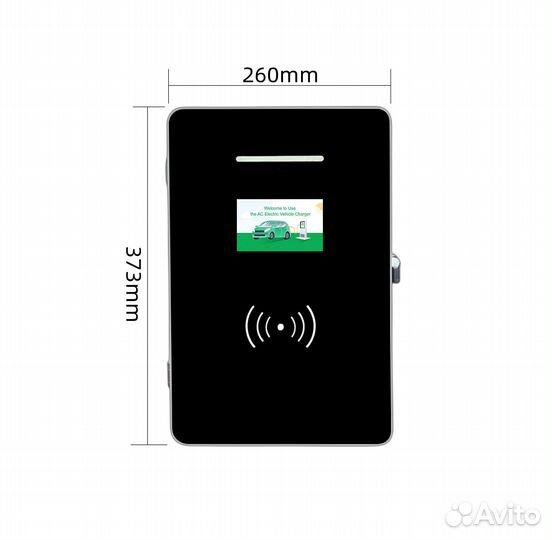 Настенная зарядная станция 7-22W chademo CCS1 CCS2