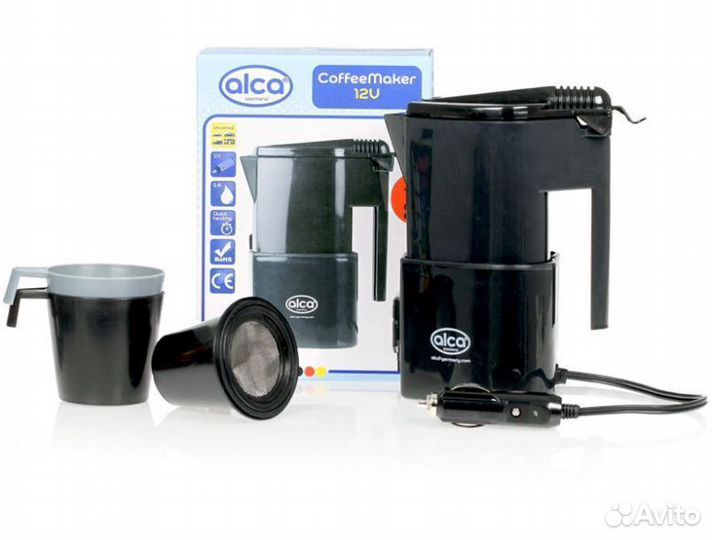 Чайник автомобильный на 400мл 200W 12 Вольт