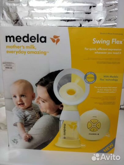 Молокоотсос medela электрический
