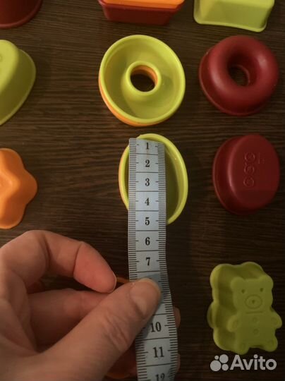 Детские формочки для кексов и печенья