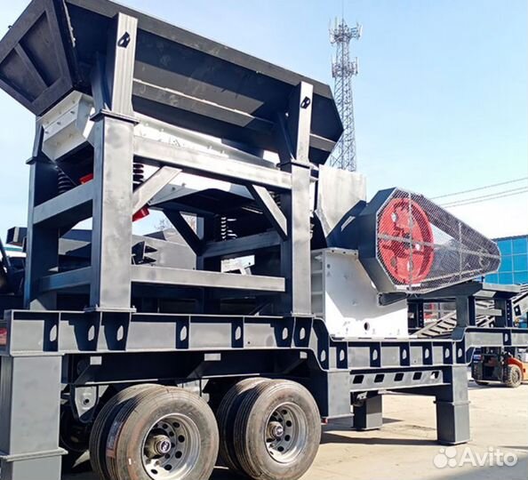 Мобильная щековая дробилка MZ9638E69