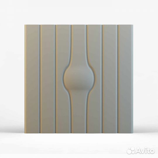Гипсовая 3D панель 
