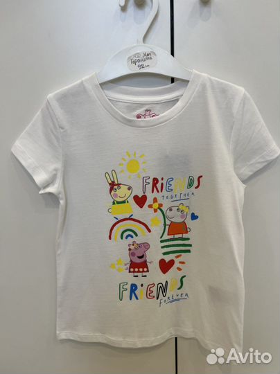 Футболка на девочку новая 110