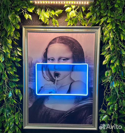 Световые буквы из неона