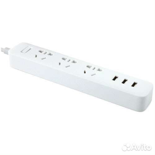 Удлинитель Xiaomi Mi Power Strip 3, 1.8 м