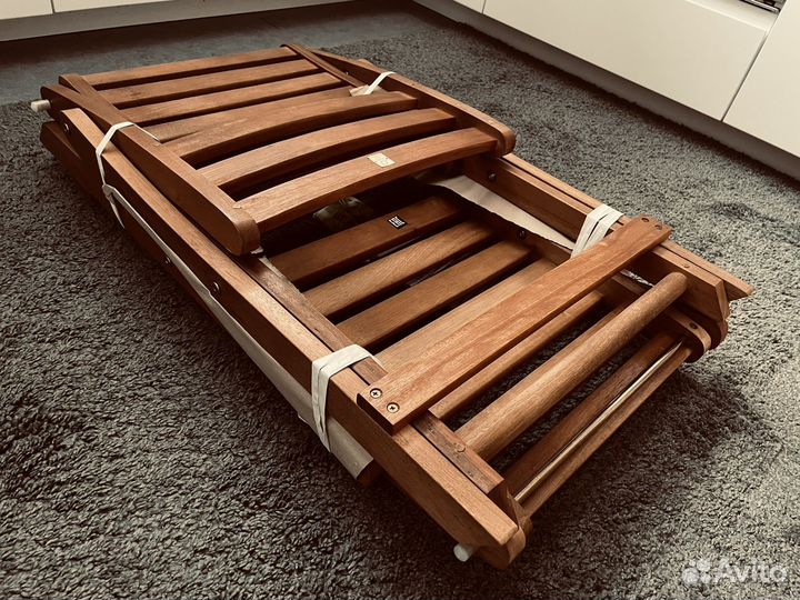 Новые садовые стулья (х2) эвкалипт (аналог IKEA