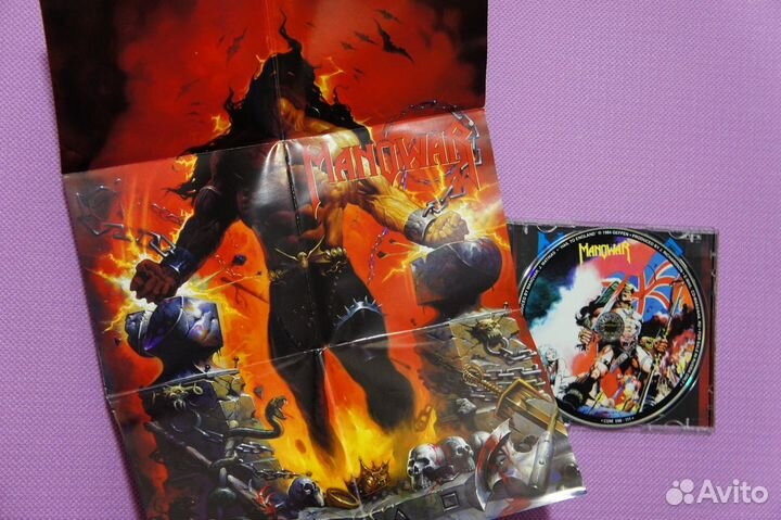 Manowar – Into Glory Ride / Hail To England -CD