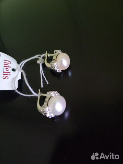 Серебро с жемчугом