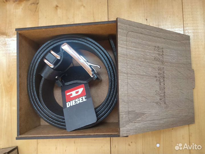 Мужской кожаный ремень