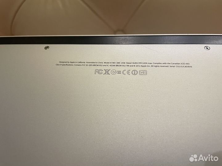 Apple MacBook Air 11 (2012)