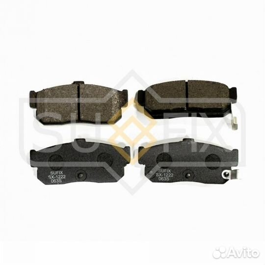 Sufix SX-1222 Колодки тормозные дисковые зад прав/лев