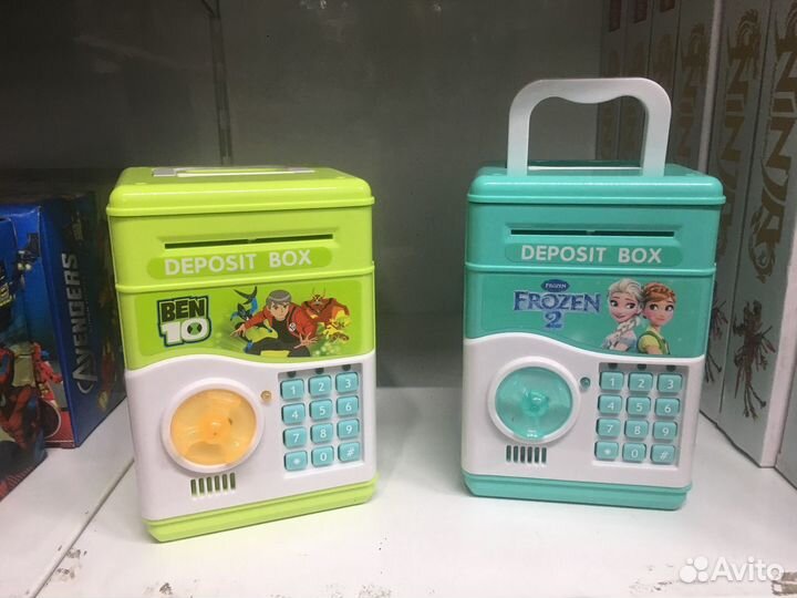 Копилка сейф для купюр