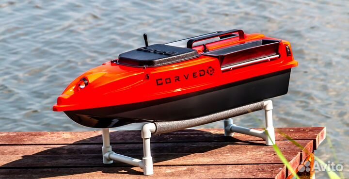 Прикормочный кораблик с GPS и мощным АКБ