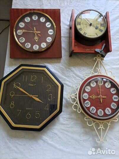 Часы настольные Весна СССР, Янтарь СССР