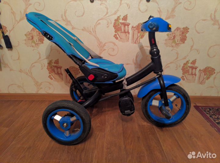 Трёхколёсный велосипед трансформер moby kids