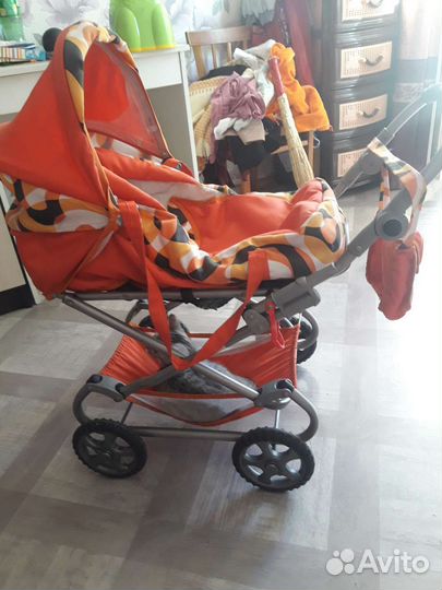 Коляска для кукол 2 в 1