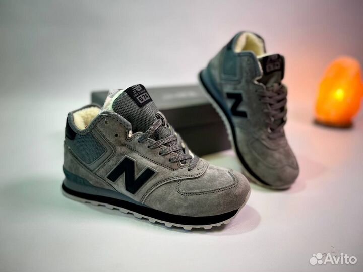 Кроссовки New Balance 574 с мехом