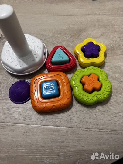 Пирамидка сортер chicco