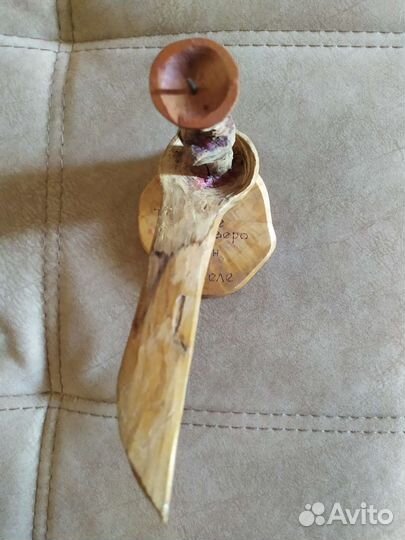 Подсвечник деревянный