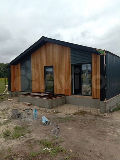 Дом 100 м² на участке 8,5 сот.