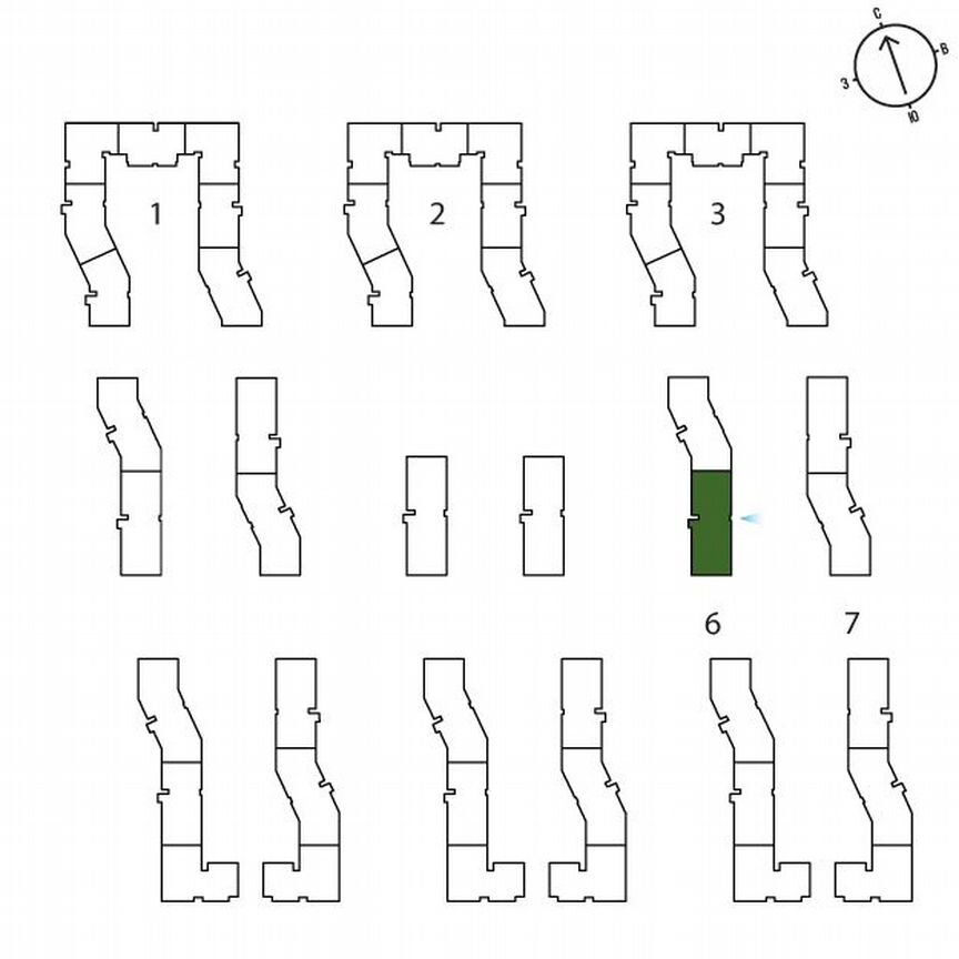 Квартира-студия, 29,2 м², 2/3 эт.