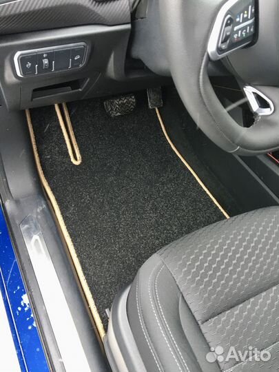 Комплект ворсовых автомобильных ковриков Haval