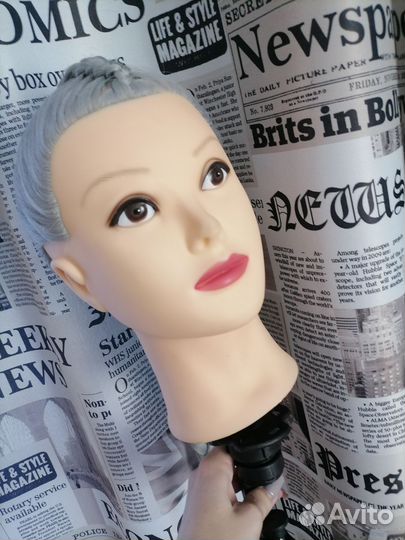 Учебная голова для причесок