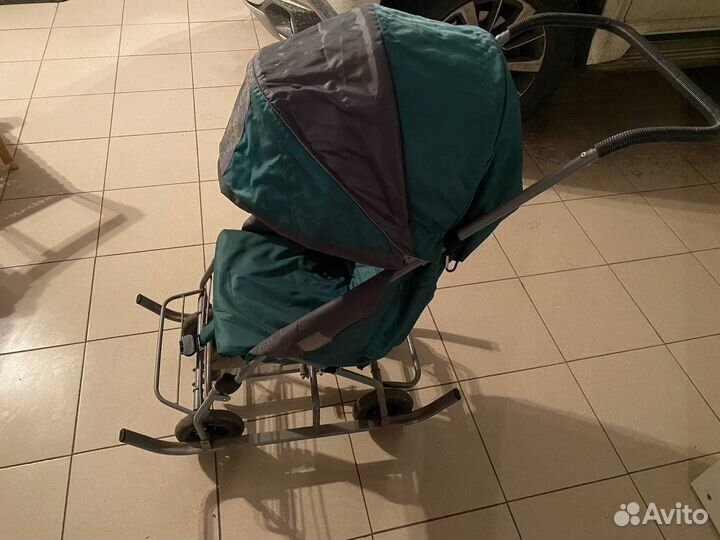 Детские санки с колесами