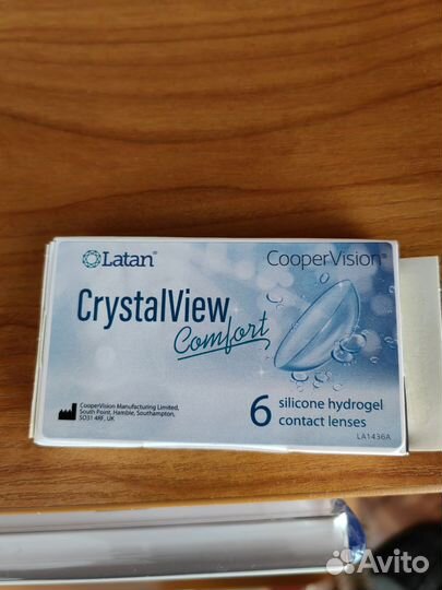 Линзы контактные