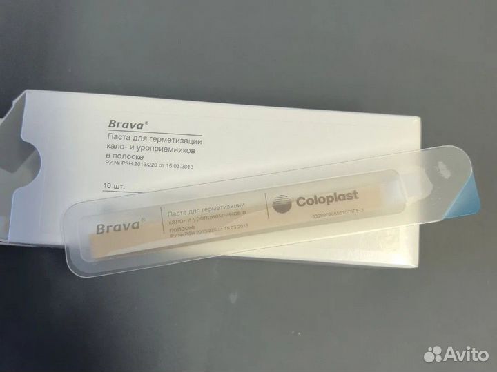 Паста Coloplast Bravaв полосках