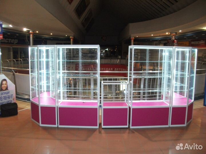 Торговый островок, пристенный