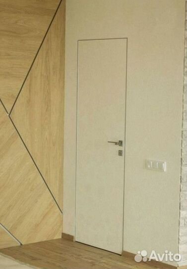 Скрытые межкомнатные двери под покраску