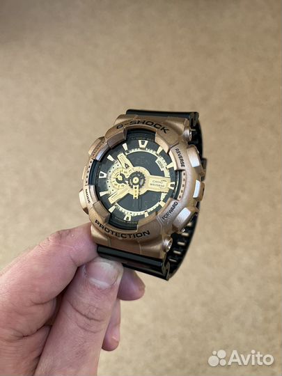 Casio g-shock GA-110GB (кастом)